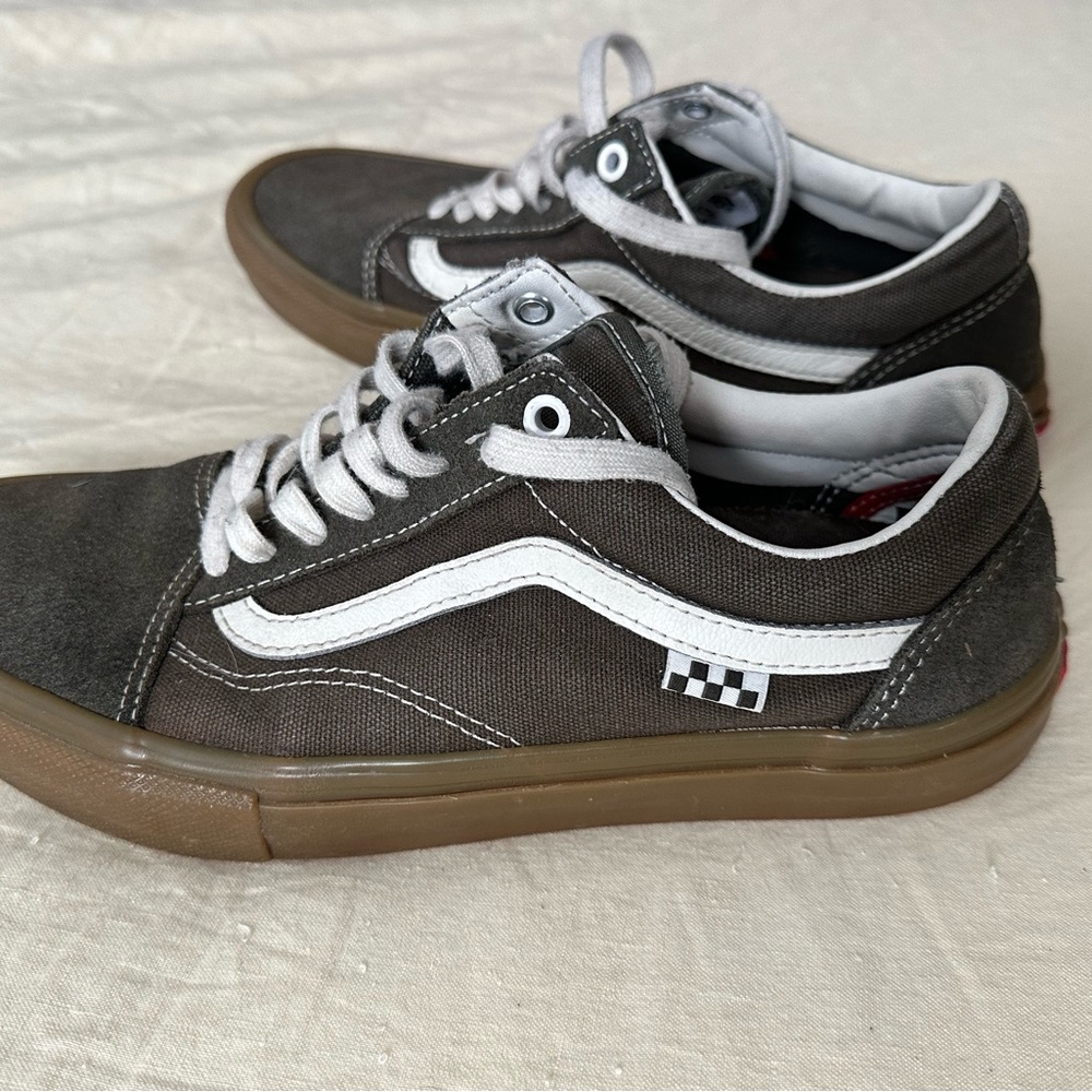 Vans Old Skool Suede Skate Shoes Green